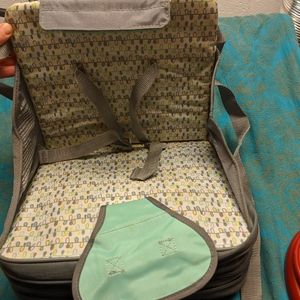 Travel high chair booster seat
